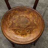 Baumann 1900 Swiss chair signed