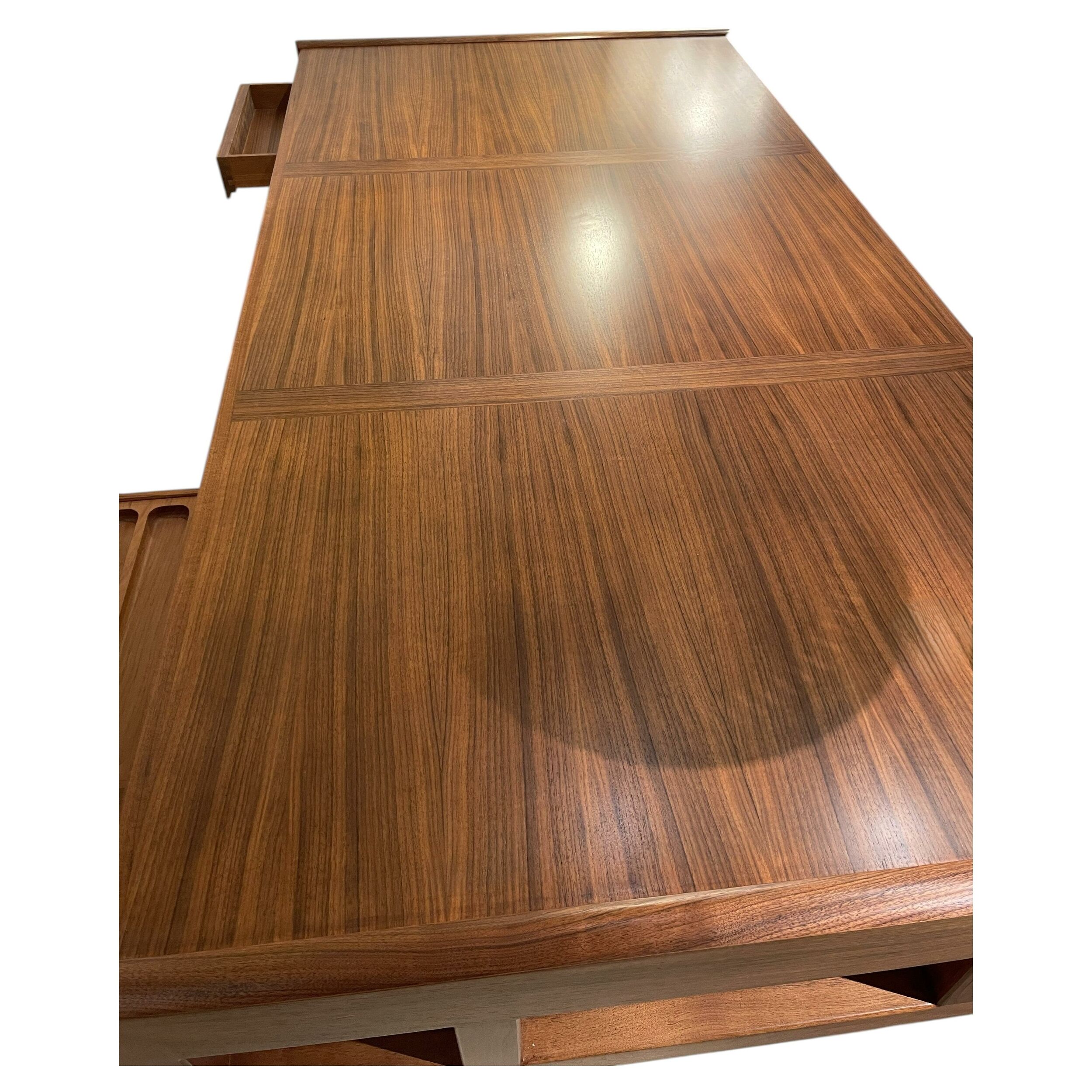 Teak desk from the 1960s by Ekselius for JOC Vetlanda