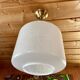Lustre, suspension, plafonnier vintage, design "Maison Lunel", année 60