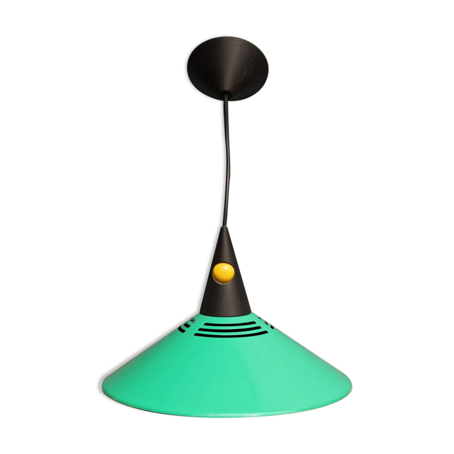 Vintage pendant lamp 80s