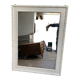 Wooden and bamboo mirror