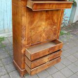 Louis Philippe period walnut secretary from the 19th century