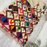 Handmade Moroccan Berber carpet 253 x 146 CM