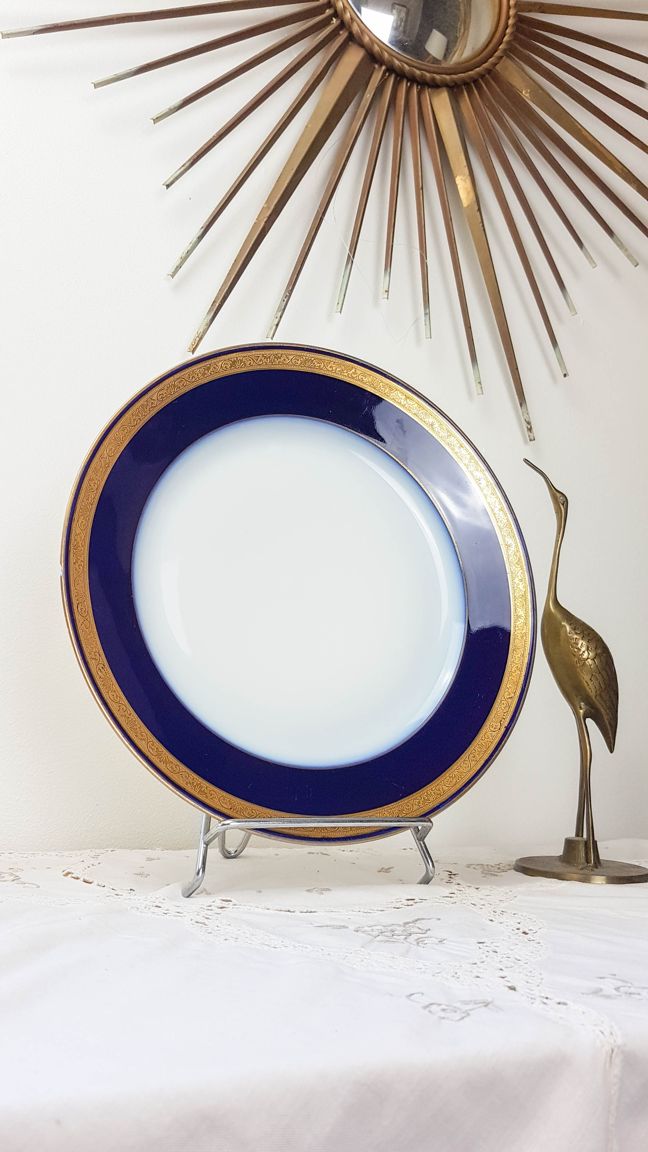 Big round dish raynaud - c limoges