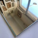 Bevelled mirror 29.5 x 64.5 cm