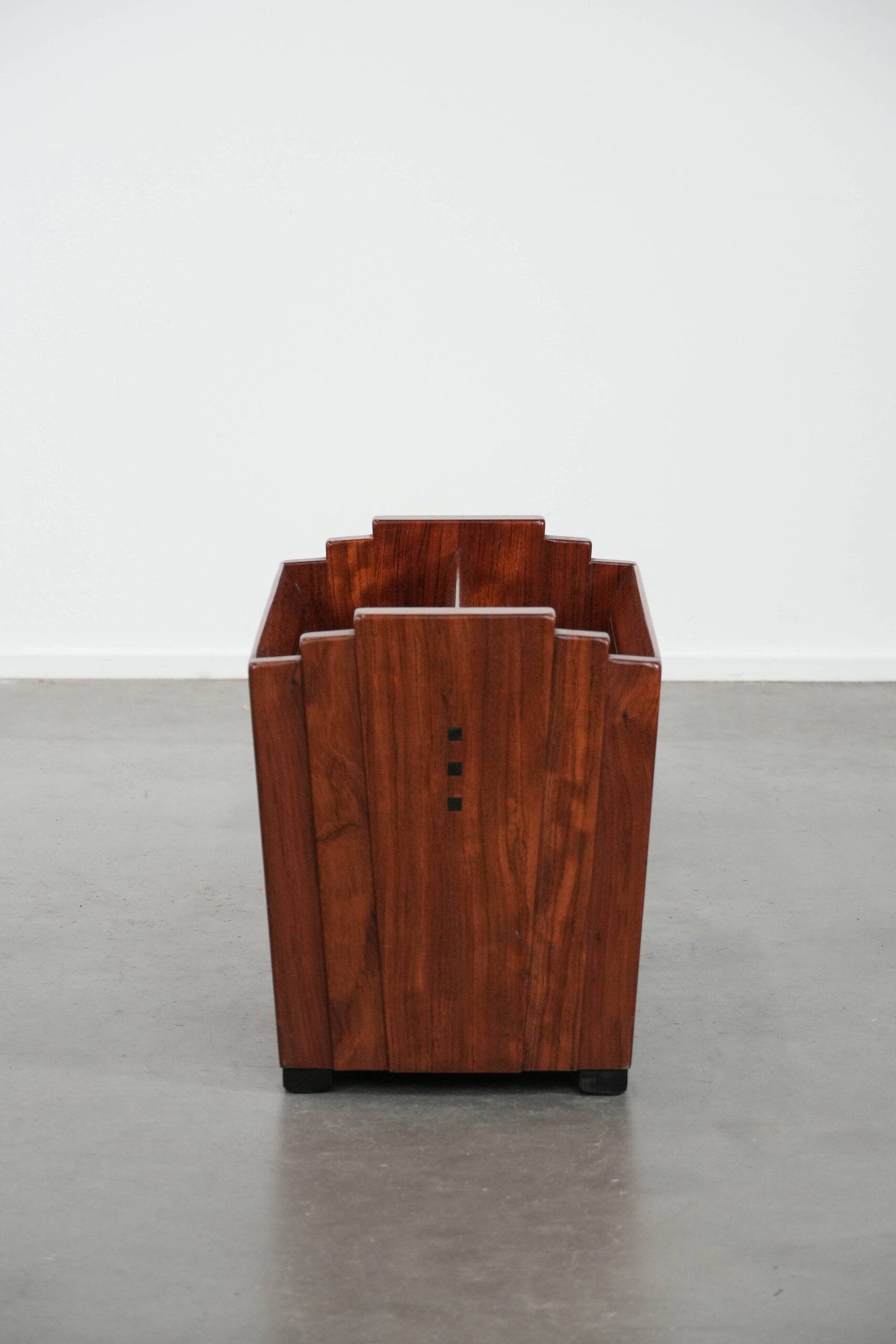 Luxury and beautiful Art Deco magazine rack