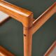 Dessert or bar cart, Dyrlund, mid-20th century design in teak.