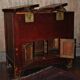 Chinese antique sideboard with 2 doors, 2 compartments.