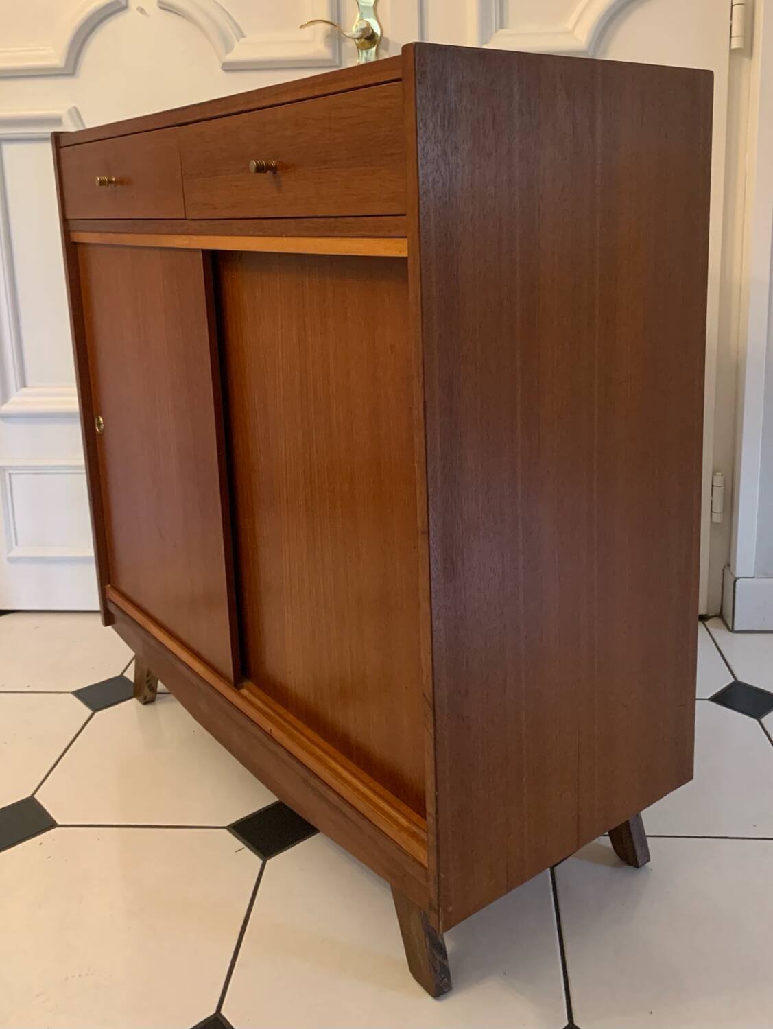 Buffet vintage pieds compas