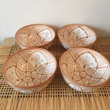 Lot of Moroccan seral bowls