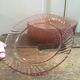 12 powder pink dessert plates