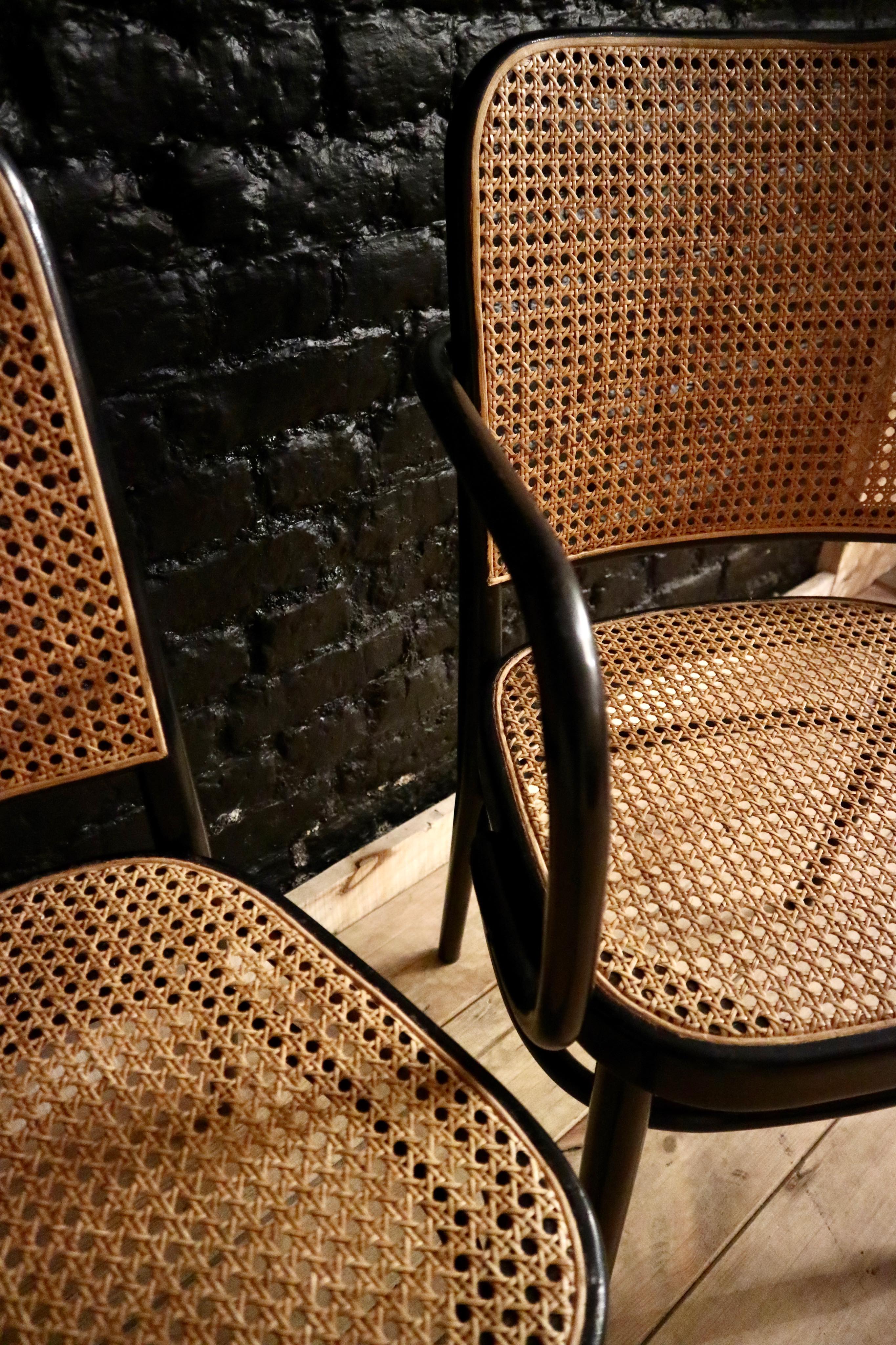 Lot an armchair and chair 811 Josef Hoffmann Thonet Prague