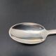 Dessert spoons in silver-white metal