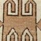 Beige Brown Oriental Persian Runner Rug, 88x351Cm