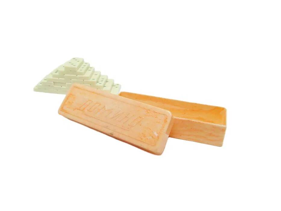 ACA Domino, minimalism, plastic, USSR, 70s