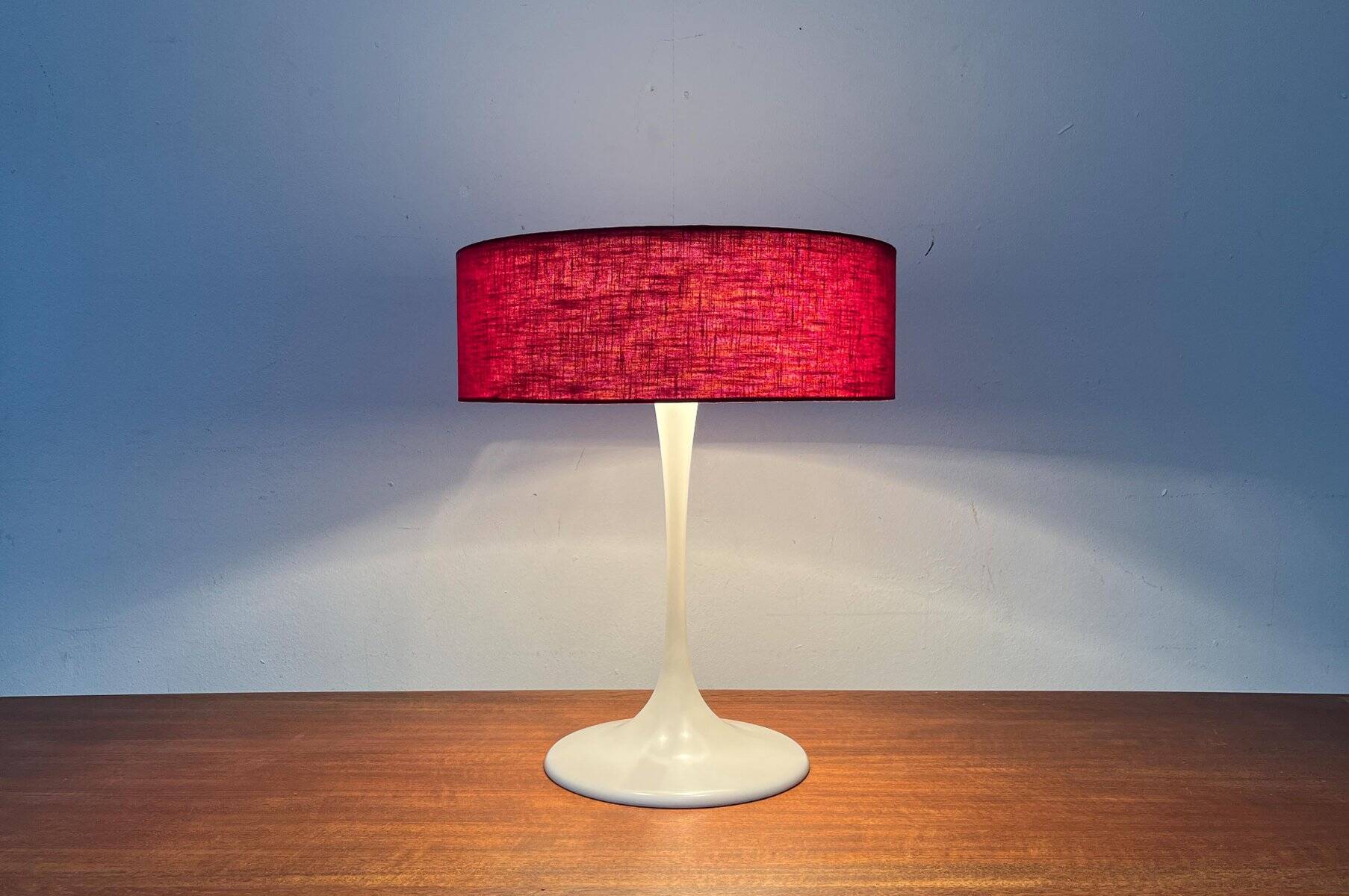 Lampe de table Swiss Space Age moderne du milieu du siècle par E.R. Nele pour Temde, années 1960