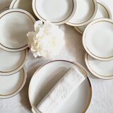 Limoges & Bavaria porcelain dessert service