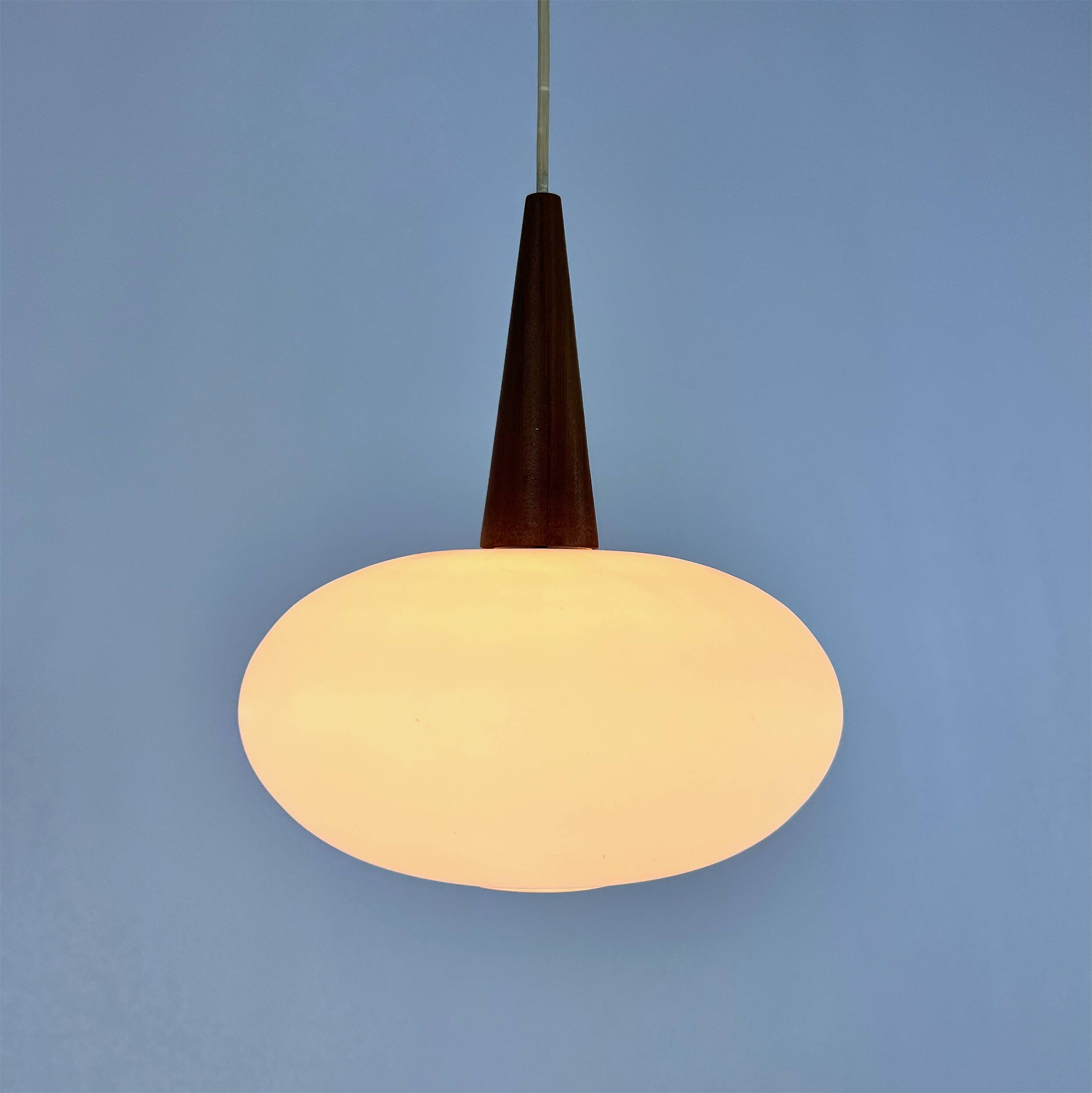 Vintage NG74 30 Pendant Lamp by Louis Kalff for Philips, 1950s