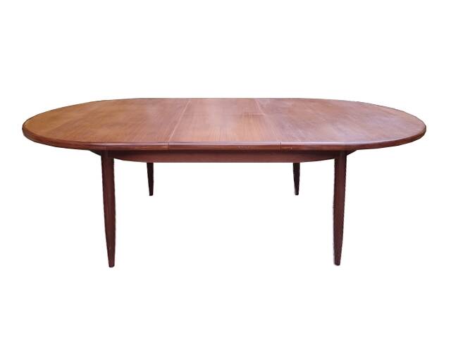 G PLAN oval dining table vintage teak 1960s extendable