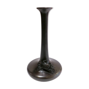 Vase en bronze japonais
