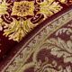 Round oriental-style rug 170cm