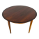 1960s Midcentury round rosewood dining table, Lübke