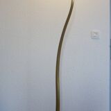 Brass and opaline lamppost