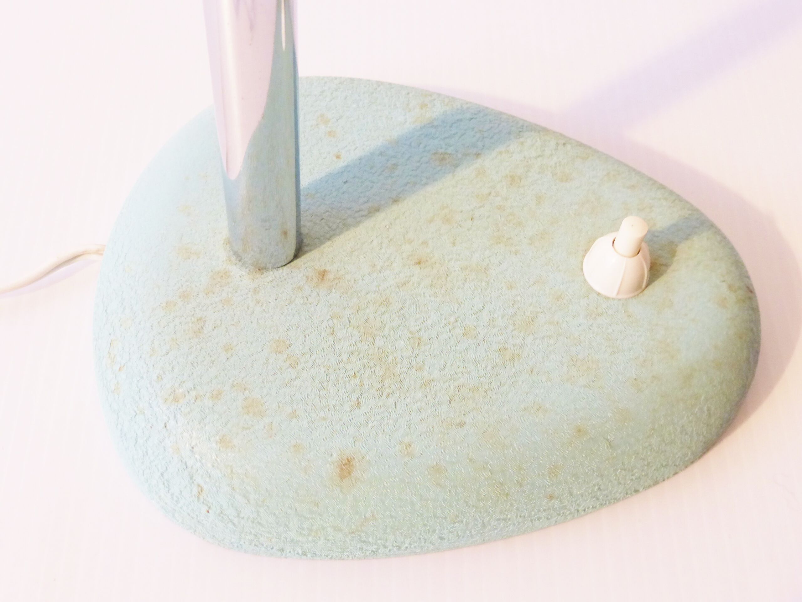 Lamp to ask industrial office 50's Green vintage 1950 n2