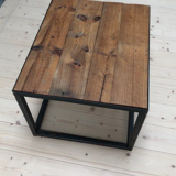 Industrial style coffee table