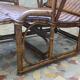 Chair long vintage rattan