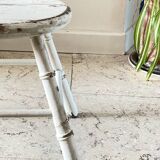 old bamboo style stool