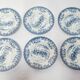 Series of 10 vintage hollow plates by Johnson Bros, made in England