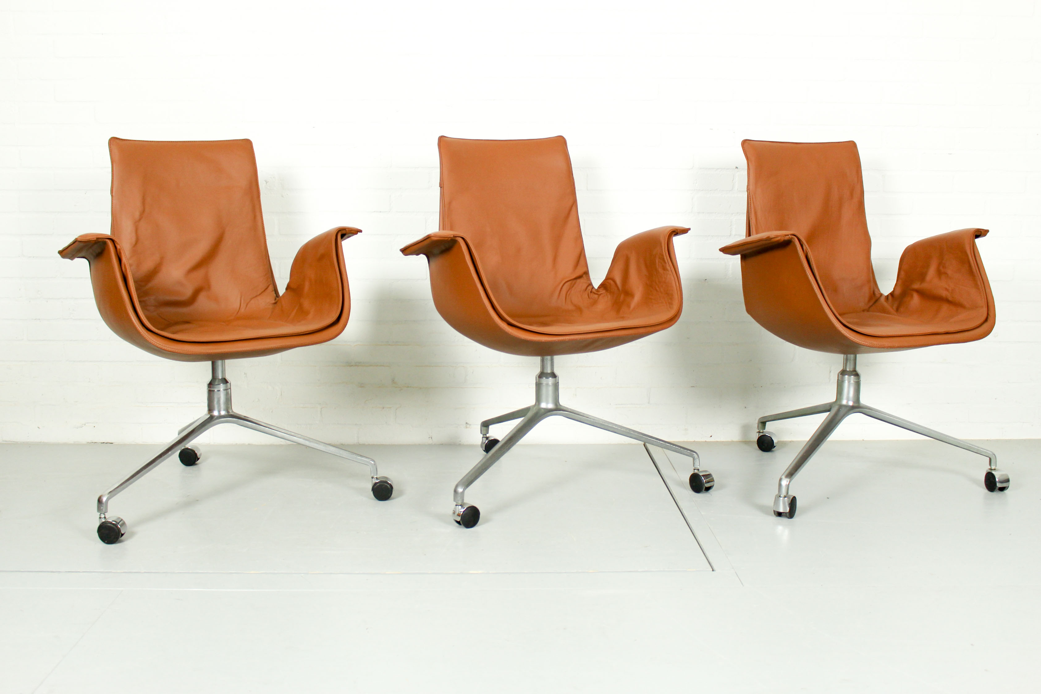 Bird chair kill for Preben Fabricius by Jorgen Kastholm, 1964