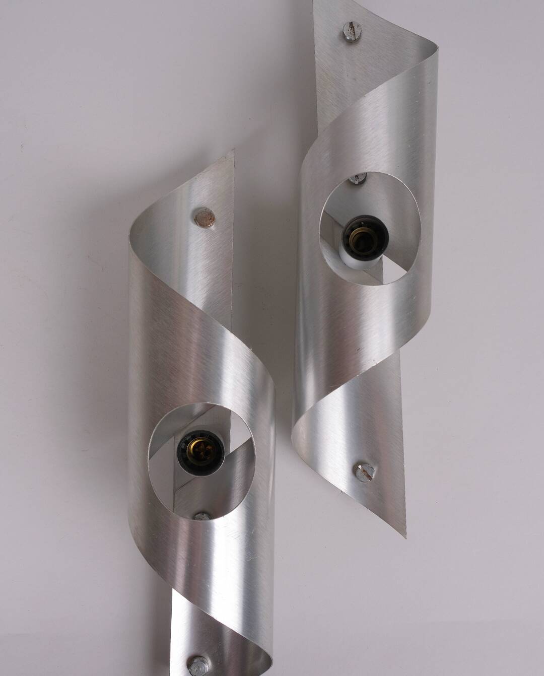 Space age wall lights