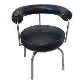 Fauteuil de bureau vintage design pivotant année 70 80