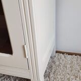 Old white parisian wardrobe