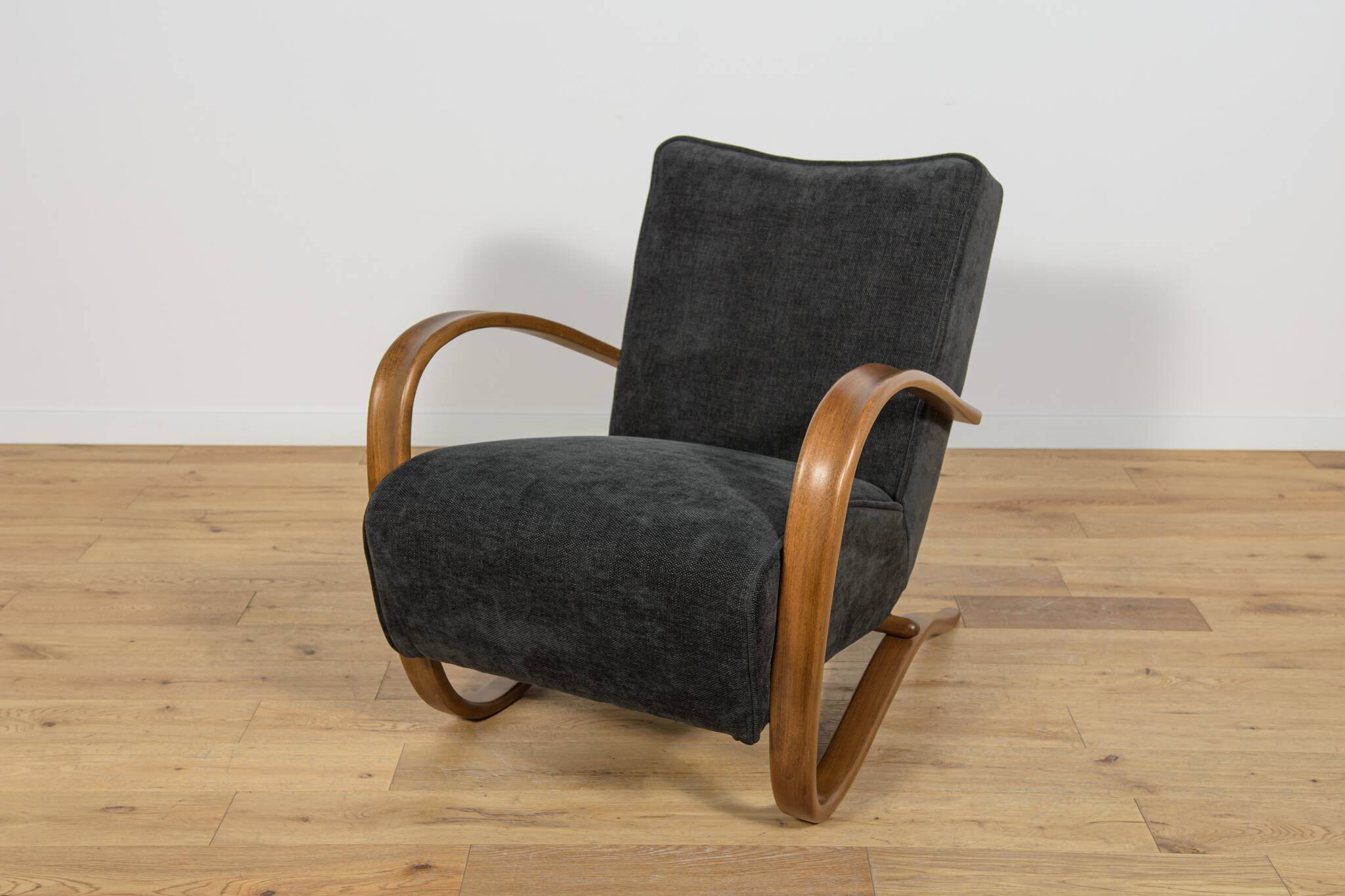 Model H-269 Lounge Chairs by Jindřich Halabala for UP Závody, 1930s,