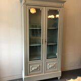 Late 19th century glass cabinet