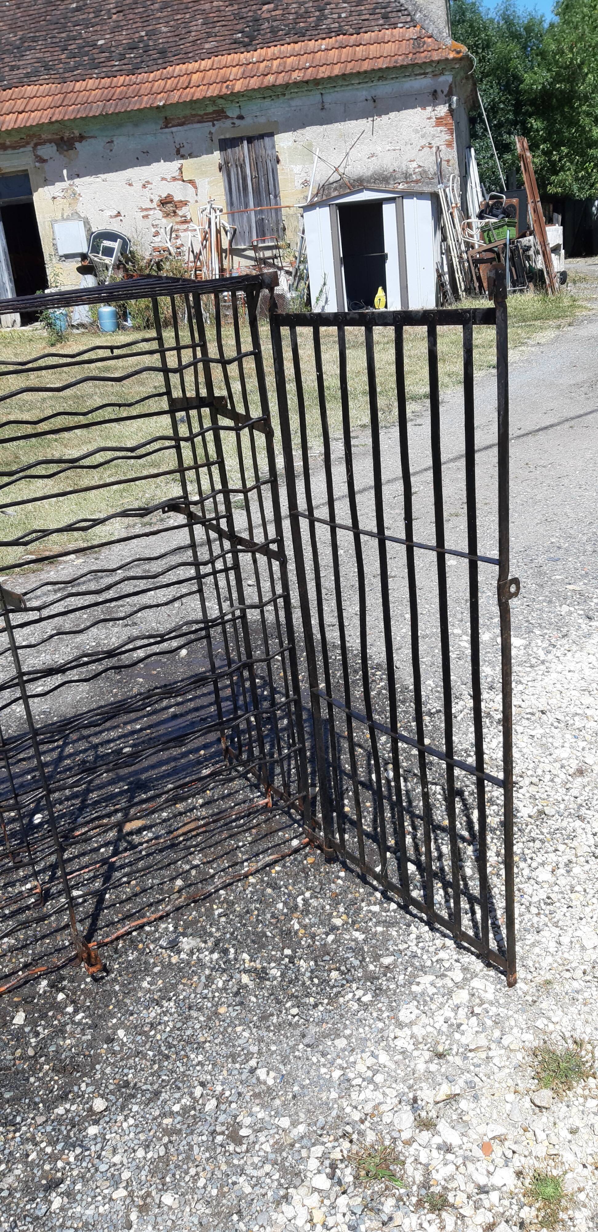 Furniture iron bottle locker, 2 doors