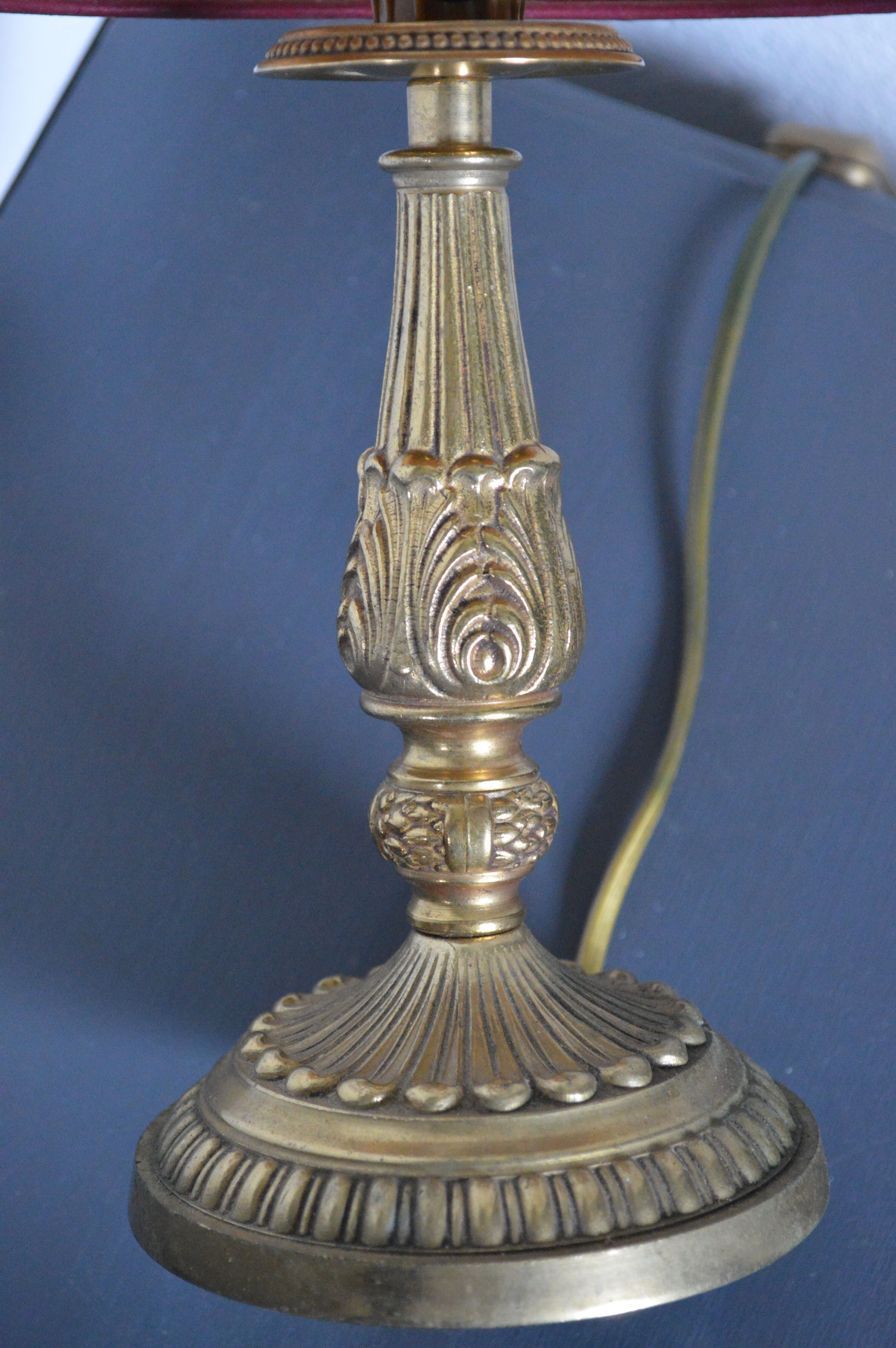 Bronze table lamp