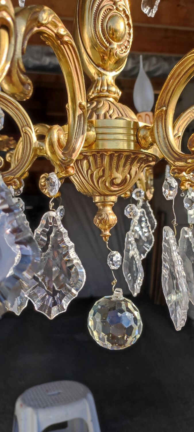 Tassel chandelier