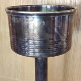 Old silver metal champagne bucket