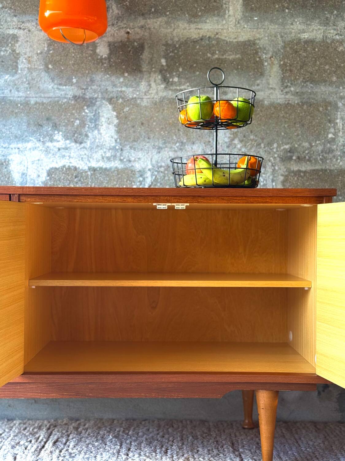 Scandinavian teak sideboard, 1960s/70s.
