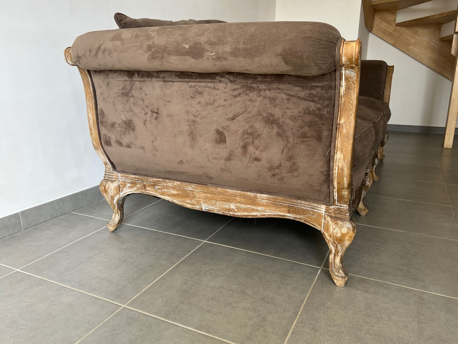 Baroque Pompadour sofa