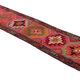Herki vintage wool hallway rug, 310 x 83 cm