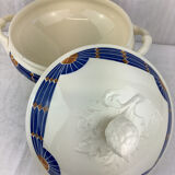 Old tureen made in France Badonviller