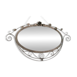 Miroir fer Forgé Battu