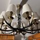 lustrous golden bronze deer antler style