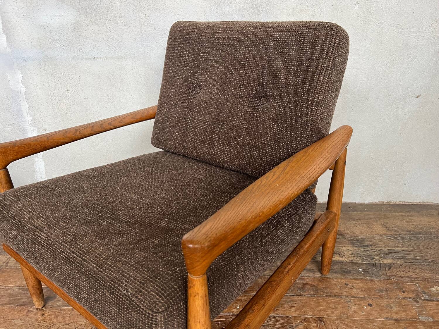 Pair of Scandinavian armchairs by Erik Wørtz for Möbel-Ikea, 1960