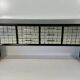 Italian Midcentury Black and Silver Leaf Sideboard, 1950s